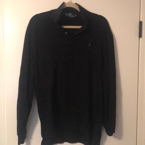 Black long sleeve Polo shirt